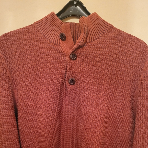 Orange 100% Cotton Sweater - Picture 3 of 6